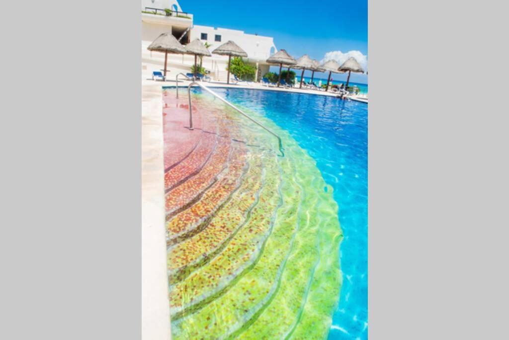 Villas Marlin 108, A Pie De Playa, Albercas, Jacuzi, Ubicacion Inmejorable Cancún Exterior foto